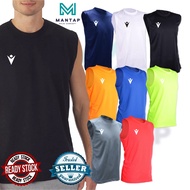 MACRON sleeveless JERSEY JERSI SUKAN baju referee football basketball rugby volleyball baseball handball running sport