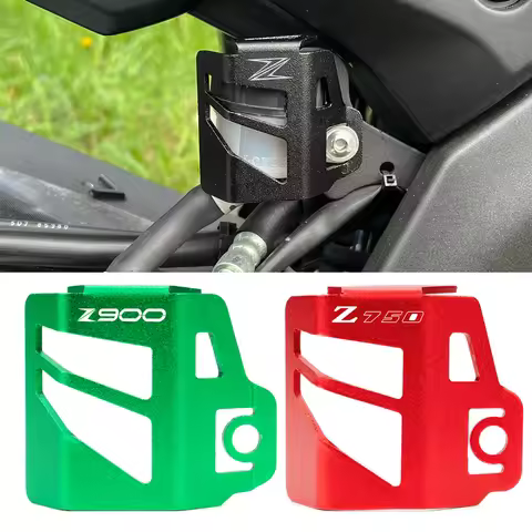 For Kawasaki Z900 Z750 Z800 Z400 Z 900 750 800 400 Motorcycle Rear Brake Fluid Reservoir Cover Guard