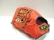 日本品牌 ZETT 限量金標 頂級硬式小牛皮 反手 棒壘球手套 外網檔 紅色(BPGT-9SPZ2237)贈原箱,手套袋