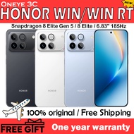 HONOR WIN RT/WIN Snapdragon 8 Elite Gen5 6.83" 185Hz 10000mAh 100W Fast Charge AI Gaming Smartphone