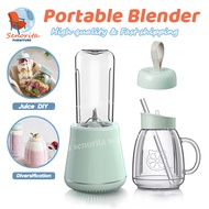 Portable Blender with To-Go Lids Cup Personal Size Blender for Smoothies fruit juicer machine