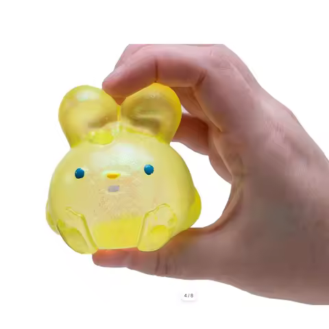 Cute Rabbit Pinch Squishy Pressure Ball Slow Rebound Soft Decompress Office Home Decorat Adults Kid 