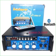 Amplifier BETAVO BT-188B Bluetooth Stereo Karaoke+Mp3 player+Radio