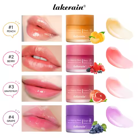 South Korea Jelly Lip Sleeping Mask Night Sleep Maintenance Moisturizing Lips Gloss Cream Nourishing