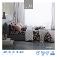 Elle Decor ชุดผ้าปูที่นอน 6 ฟุต 5 ชิ้น รุ่น JARDIN DE FLEUR รหัสสี ELLE JARDIN-04 ส่งฟรี