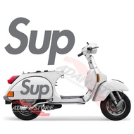 VP33 Sticker SUP Vespa Px Motorcycle Sticker/ Supreme Sticker/ Vespa Motorcycle Sticker/