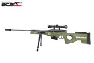 【武雄】Nova Vista L115B中折狙擊槍 .225.5mm 綠色 附腳架狙擊鏡-E00L115O