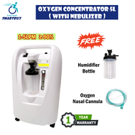 Oxygen Concentrator 5L + Humidifier Bottle + Nasal Cannula