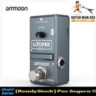 ammoon AP-09 Nano Series Loop Electric Guitar Effect Pedal Looper True Bypass Unlimited Overdubs 10 