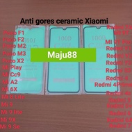 Anti-Scratch Ceramic film 100D Xiaomi poco F1 poco F2/ M2poco/ M3poco/ poco X2 /MI PLAY /MI CC9 /Mi 