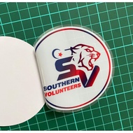 Official SV Southern Volunteers Bangsa Johor Car Sticker