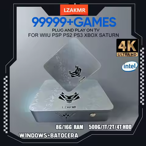 New Upgrade CPU Intel8th AK1 Pro Dual System features Windows 11, a 2TB storage, and over 99,999 gam