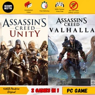 Assassin's Creed Valhalla - Assassin's Creed - Unity PG Game 128GB thumb drive pendrive USB installe
