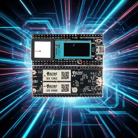 Heltec Wireless Tracker GPS L5 IOT Accessory for Arduino Wi-Fi LoRa Bluetooth GNSS Type-C OLED Displ