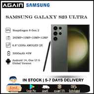 Global Version Samsung Galaxy S23 Ultra SM-S9180 12GB/256GB Snapdragon 8 Gen 2 6.8 '' 120Hz AMOLED Display 200MP Quad Cameras