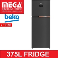 BEKO RDNT401E50VZK 375L 2-DOOR FRIDGE (2 TICKS)