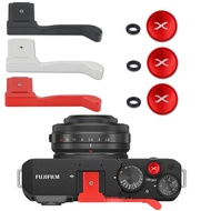 Fujifilm X100V Metal Thumbs Up Grip Hand Grip + Shutter Release Button for camera for Fuji Fujifilm 