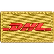 DHL embroidered patch