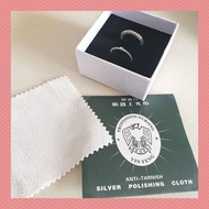 [SG Stock] Silver Polishing Cloth, Jewellery Cleaning Cloth, Anti-Tarnish Silver Polishing