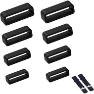Watch Band Keepers,Silicone Watch Strap Holder Loops,Watch Strap Keeper for Smart Sport Watches Part