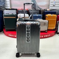 Cougar 美洲豹 髮絲紋鐵灰色 行李箱ABS+PC、鋁合金拉桿、TSA海關鎖、專利萬向減震輪 20吋