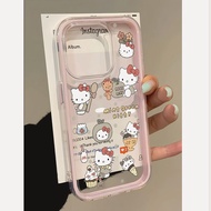 Hello Kitty Cake Cute Soft Case Oppo A6 14F A5i Pro A5x A5 2025 Reno 14 Pro Reno 13F 12F 11F Reno 14