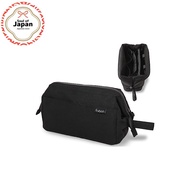 Evoon Changing Gadget Pouch Large Capacity Gadget Pouch with visible contents through the clasp Trav