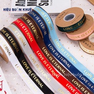 Cake Box Tie Ribbon, Gift Decoration, Love Is Eternal Bouquet 2cm (Eternal Love) Luxurious Glitter L