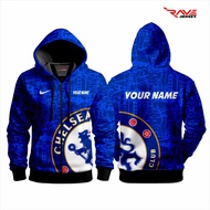 CHELSEA FOOTBALL JACKET FULL PRINTING SUBLIMATION CUSTOM (CUSTOM DESIGN)