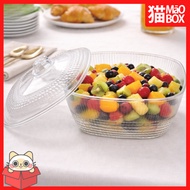 SQUARE BUFFET 6LClarion WITH TRANSPARENT LID - MAOBOX
