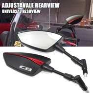 For  CB125R CB150R CB190R CB250R CB300R CB400 CB500X CB500R CB Motorcycle Adjustabale Side Rearview 