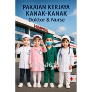 [PART 2 Baju Kerjaya] Kids Career Costume Baju Kanak-Kanak Doktor Jururawat Doctor Nurse Dentist Sur