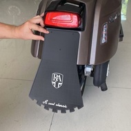 R ROYAL ALLOY Motorcycle Mudguard, GP150 Motorcycle Rubber Rear Mudguard, RA GT200 License Plate Spl