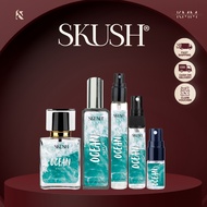 SKUSH OCEAN BREEZE High Quality Body Perfume Travel Lelaki Perempuan Wangian Tahan Lama 24 - 72 Jam