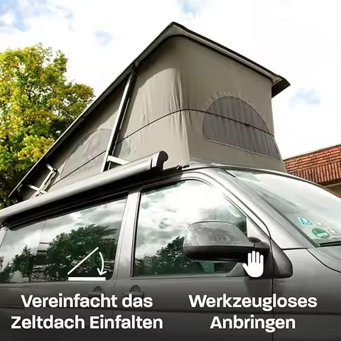 1Set Folding Aid For Pitched Roof For Multivan Beach California Sleeping Roof High Roof Tent Roof Ca