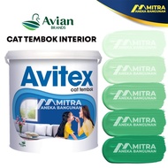 CAT TEMBOK AVITEX INTERIOR 5 KG / AVIAN HIJAU MINT TOSCA G18
