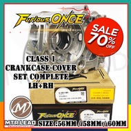 Crankcase Class 1 LH RH kiri kanan 58mm 60mm Crankcase ex5 Class 1 Crankcase Class 1 Kulit Enjin Ex5