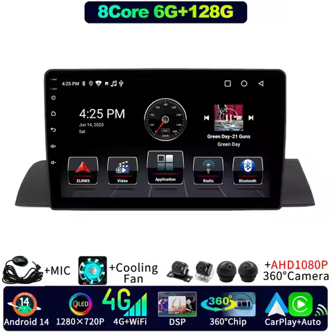Android 14 For Mercedes-Benz S-Class W140 1991-1999 300SE SEL400 SEL500 600SEL 500SEC 600SEC 300SDL 