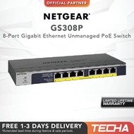 Netgear GS108PP | 8-Port Gigabit Ethernet Unmanaged Desktop Switch (GS108PP-100EUS)