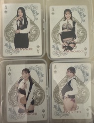 Lovin’ You Poker THE 2ECOND - 楓可憐 桃乃木香奈 伊藤舞雪 神宮寺奈緒 52張牌一套