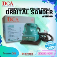 "DCA - PROFESSIONAL POWER TOOLS ORBITAL SANDER ASB100" ORBITAL SANDER ASB100 DCA
