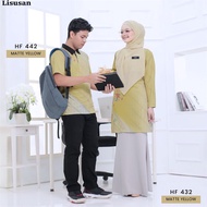 （XS-8XL）Casual bat series baju couple set t shirt baju muslimah jersey blouse muslimah Baju Muslimah tshirt Muslim Sublimation Couple T-Shirts POLO Shirts Baju Muslim Plus Size #8