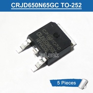 5pcs CRJD650N65 CRJD650N65GC TO-252 650V/7A N-Channel MOSFET Transistor New Original