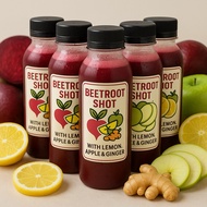 Beetroot Juice Shot – Fresh Cold Press dengan Lemon, Apple & Ginger