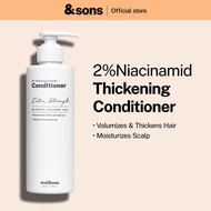 andSons Kondisioner Penebal Anti Rambut Gugur dengan Niacinamide 2% (200ml)