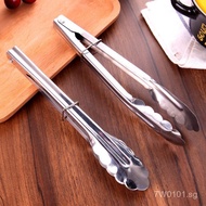 Kitchen Tongs Stainless Steel Food Tongs Commercial Use for Street Food Spicy Hot Pot Tongs Steak To