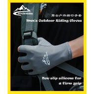 Outdoor Cycling Half-Finger Gloves Men's Cycling Sunscreen Gloves Mountain Bike Cycling Gloves Outdo