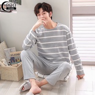 CHU MAN JIA 🔥ชุดนอนผู้ชาย🔥ชุดนอนชาย ชุดนอนชาย ผ้า cotton ชุดนอนผู้ชายโต ชุดนอนชายถูกๆ ขุดนอนผู้ชาย ช
