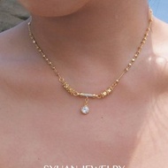 Olu Olu 心之柔光鋯石項鍊 生日 情人節禮物