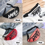 ZIEELYN SHOP  Apehtic Waist Bag Crossbody Bag Sling Bag Chest Bag Waist Pouch Beg